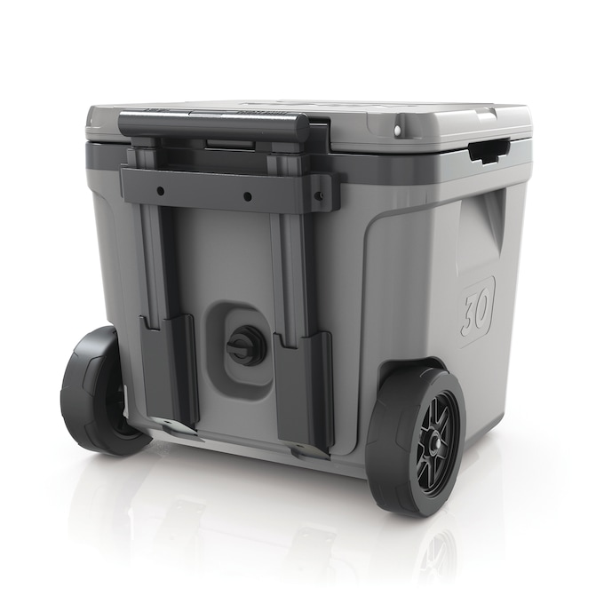 Ninja FrostVault 30-Quart Wheeled Cooler with Dry Zone, Gray, large