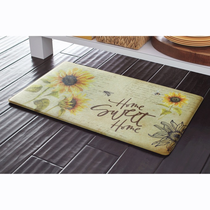 Sunflower Anti-Fatigue Mat - 18" X 30", , large