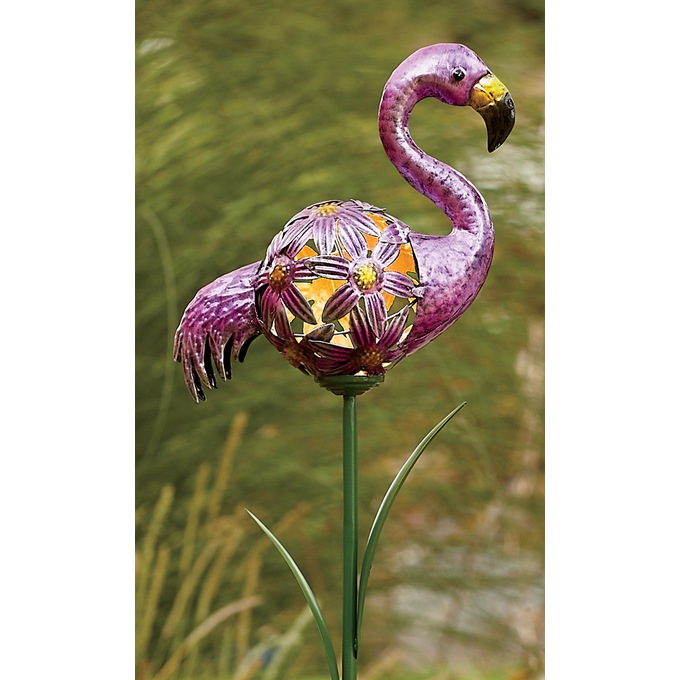Solar Bird Stake, , large