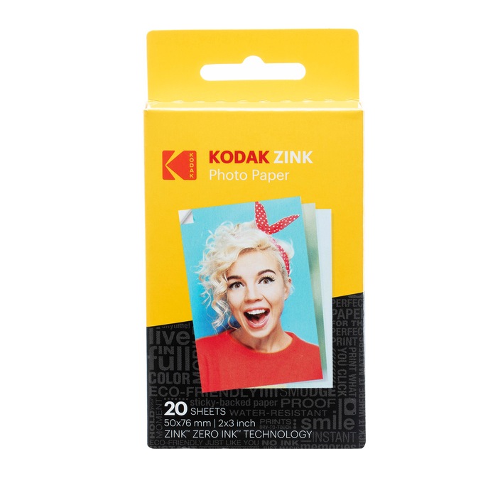 Kodak 20-Pack Zink Photo Paper, , large