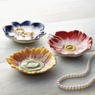 Set of 3 Floral Trinket Trays, , large