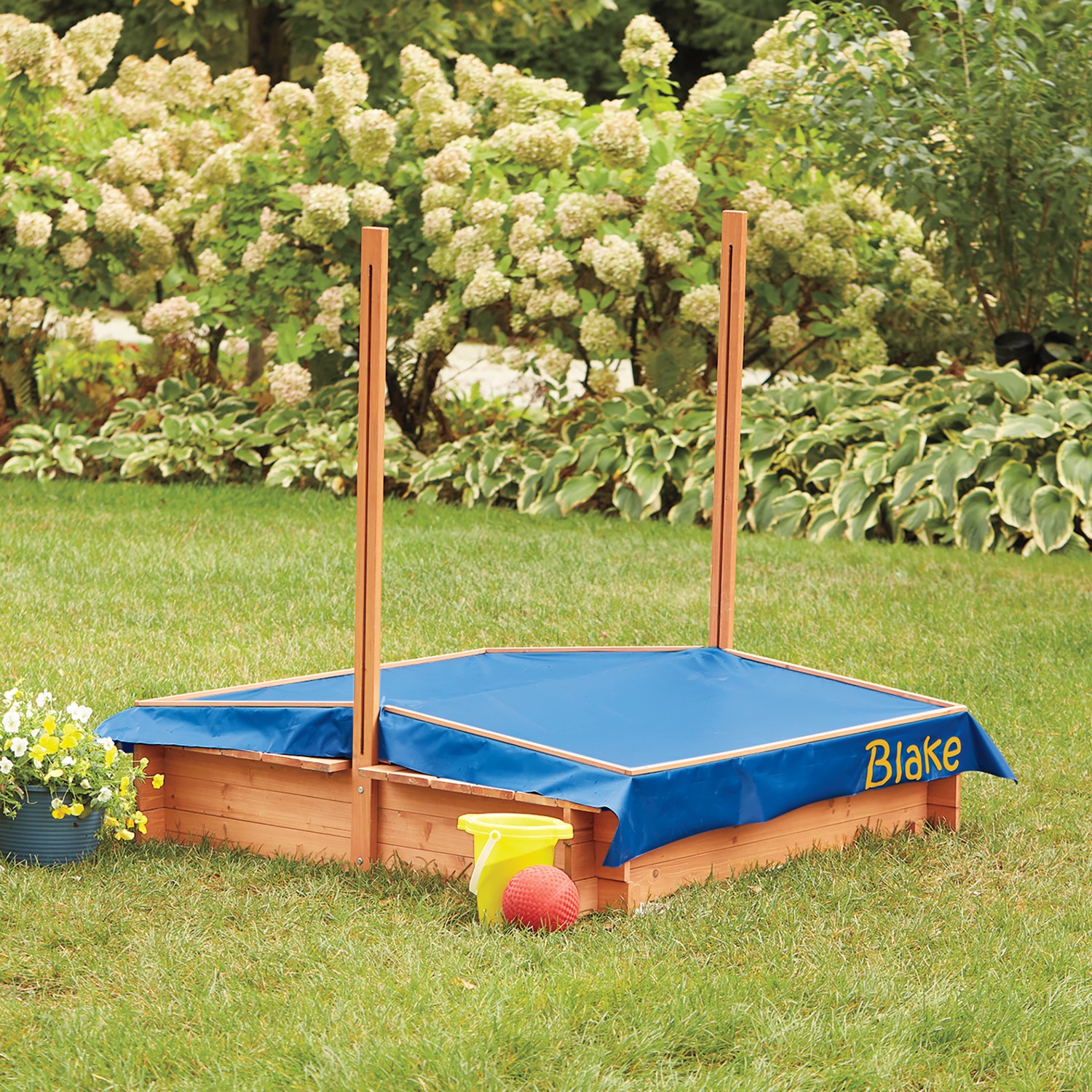 Convertible Sandbox with Sunshade | Country Door