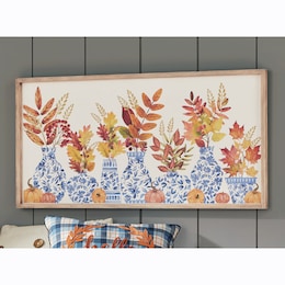 Pumpkin Chinoiserie Wall Art, , large
