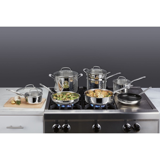 Cuisinart Chef&s Classic Stainless 3-Piece 3-Quart Steamer Set