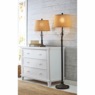 Crystal-Encrusted Floor Lamp with Cascading Crystals, Bronze, large