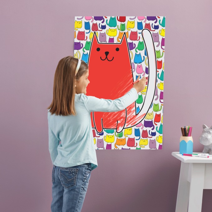 Art 101 Color Your Own Giant Posters, , large
