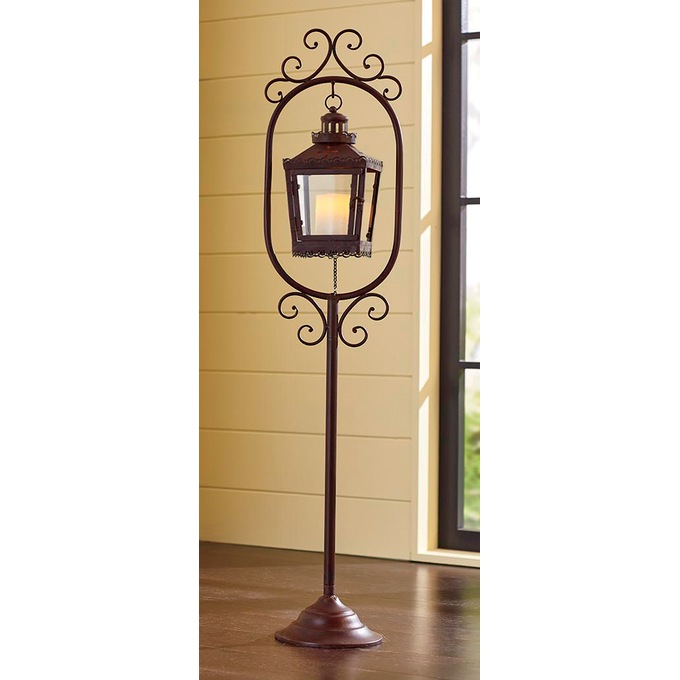 Tall Tulsa Standing Lantern, , large