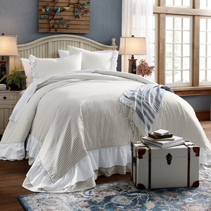 Virginia Double Ruffle Bedspread, , large