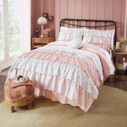 Jilly Complete Bed Set and Decorative Pillow, , large