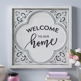 Welcome to Our Home Wall Art, , large
