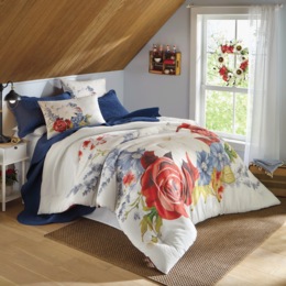 Americana Floral 3-Piece Comforter Set, , large