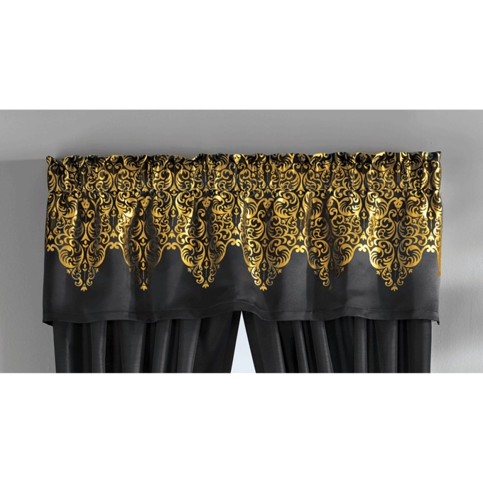 Kismet Luxury Woven Jacquard Valance, , large