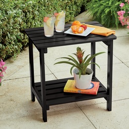 Slatted Accent Table, , large