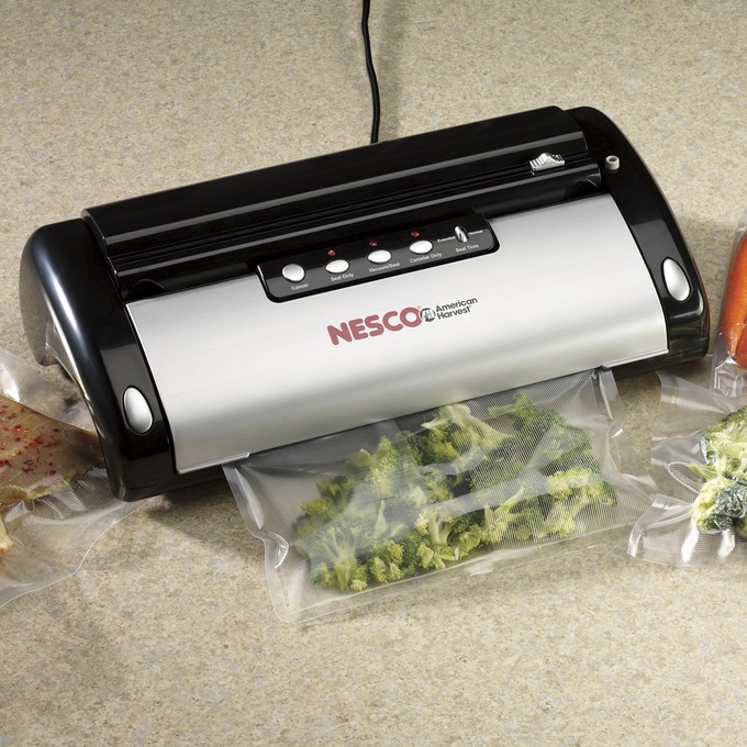 Make harvest season easy with NESCO Vacuum Food Sealer