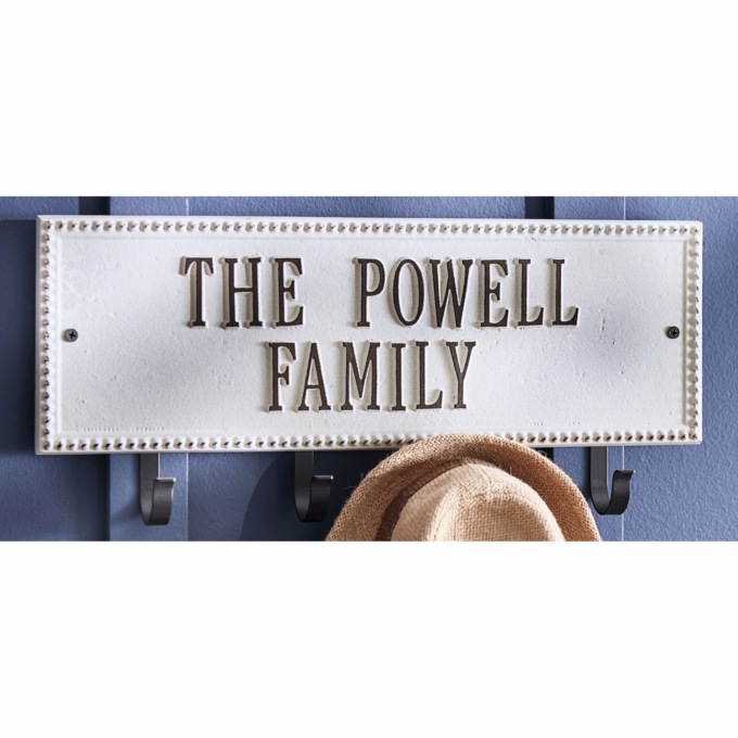 Personalized Hook Plaque, , large
