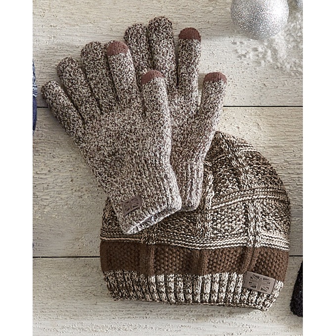 Men’s Britt’s Knits Hat and Glove Set, , large