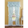 Mayfair Romantic Priscilla Ruffled Semi-Sheer Panel Pair with Tieback, , large