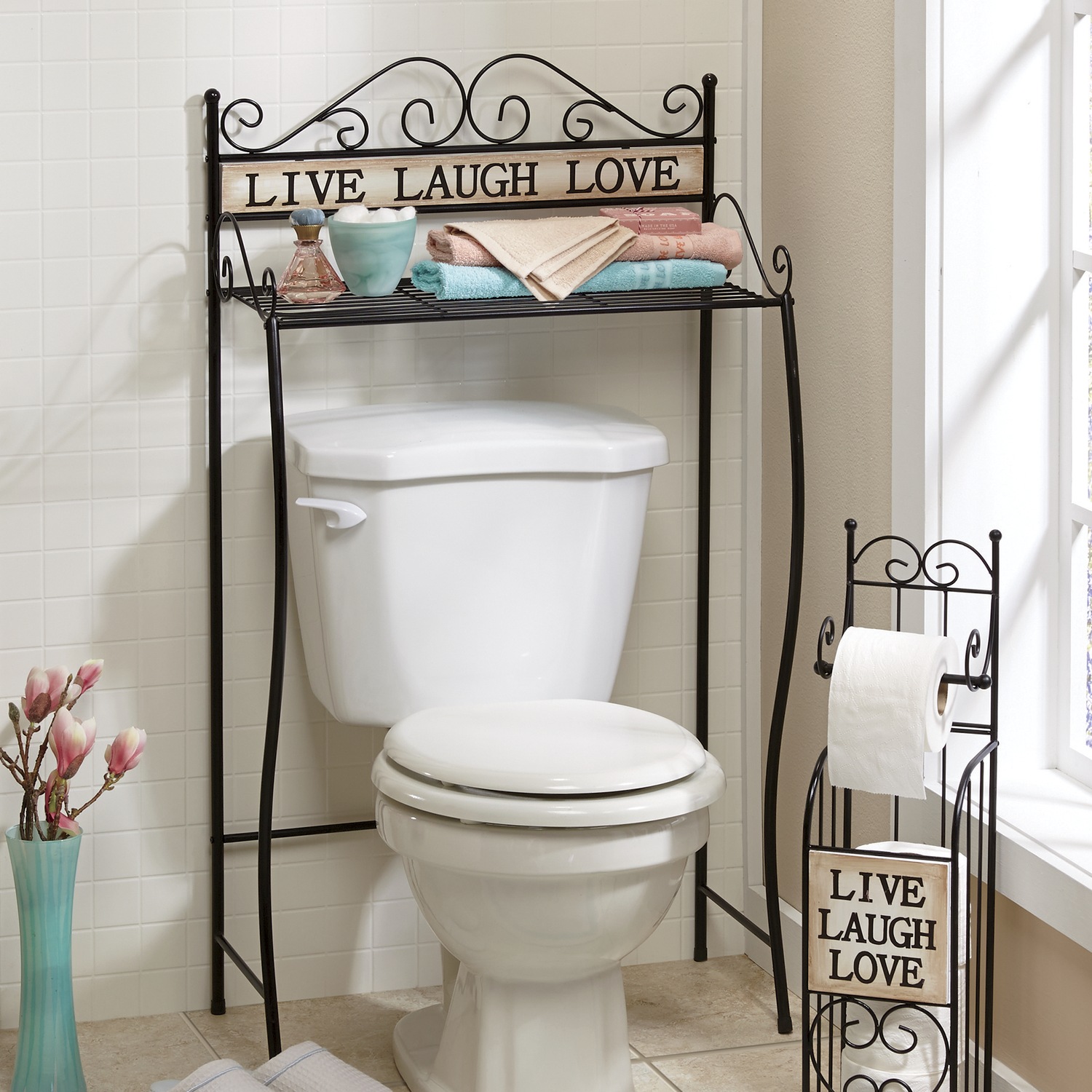 Live Laugh Love Bathroom Accessories Country Door