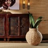 Natural Woven Floor Vase, , large