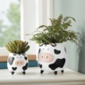 Set of 2 Animal Planters, , large