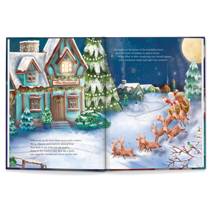 My Night Before Christmas Personalized Story Book