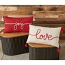 Holiday Sentiment Tassel Pillow, , large