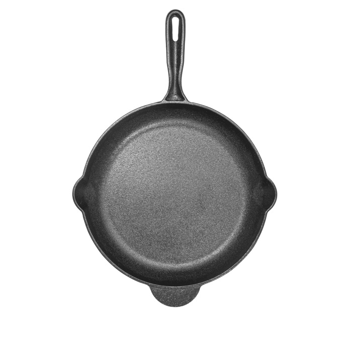 Granitestone Pre-Seasoned Cast Iron 12" Skillet, , large