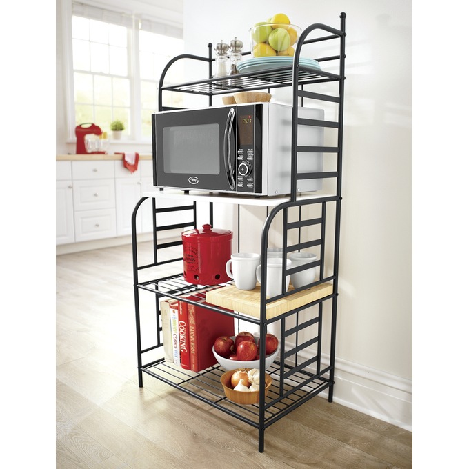 Country shop microwave stand