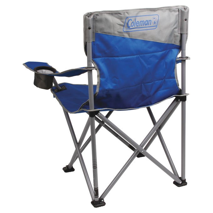 Coleman Big & Tall Quad Chair, Blue, large
