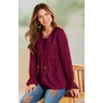 Ginger Spice Peasant Top, , large