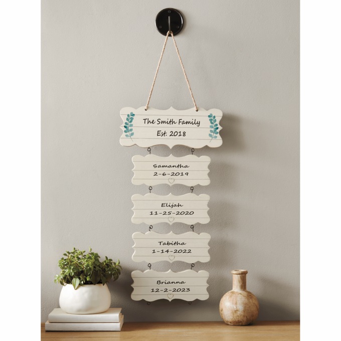 Personalized Our Story Wall Plaque, , large