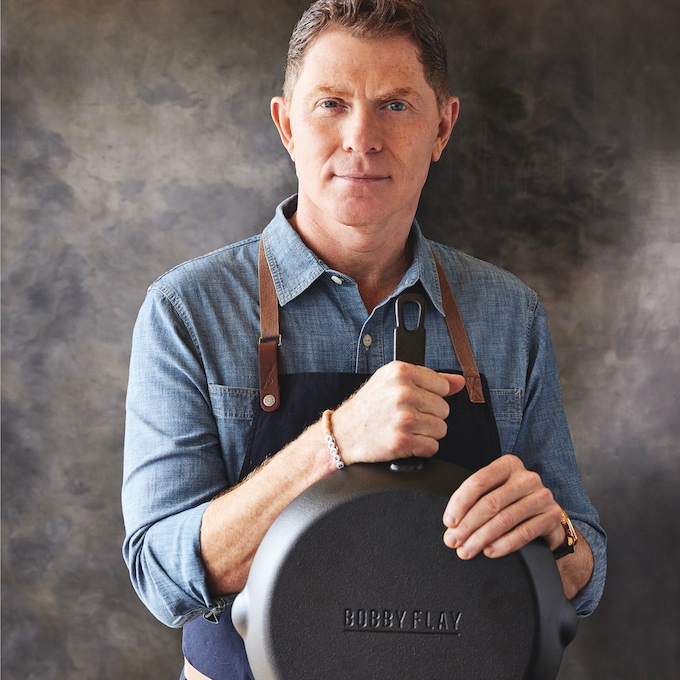 Bobby Flay by GreenPan 10" Cast Iron Fry Pan, , large