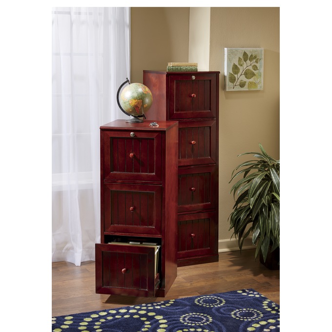 4 Drawer Locking File Cabinet Country Door