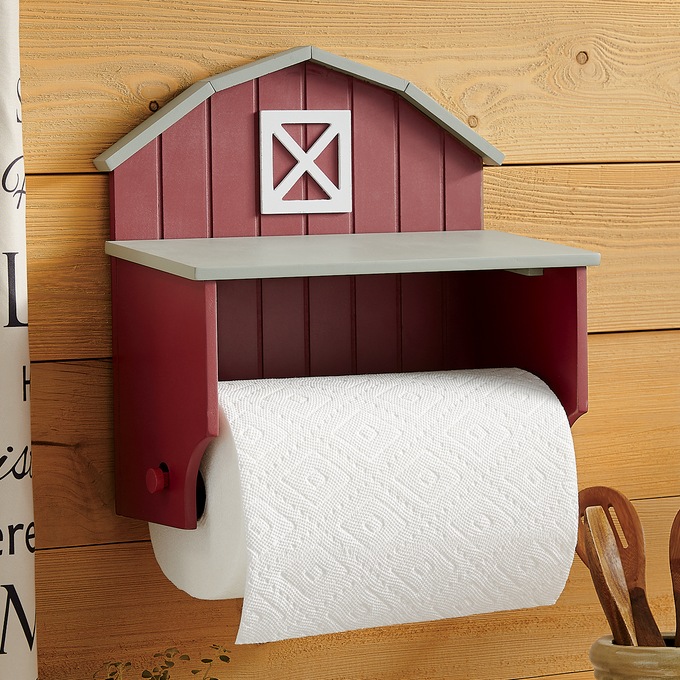 Country paper towel holder outlet