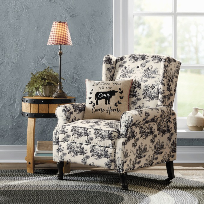 Barrel End Table, , large