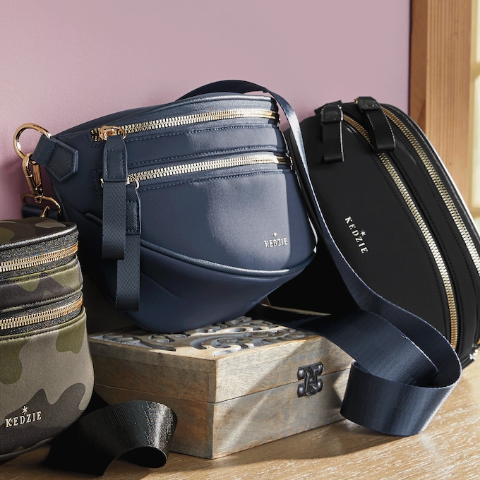 Kedzie Sloane Neoprene Daypack with Adjustable Crossbody Strap, , large