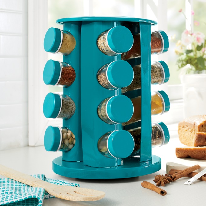 Spinning spice rack deals