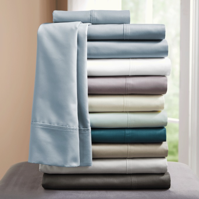 Beautyrest 600-TC Cooling Sheets, Khaki, large