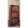 Embossed Faux-Leather 3-Drawer Cabinet, , large