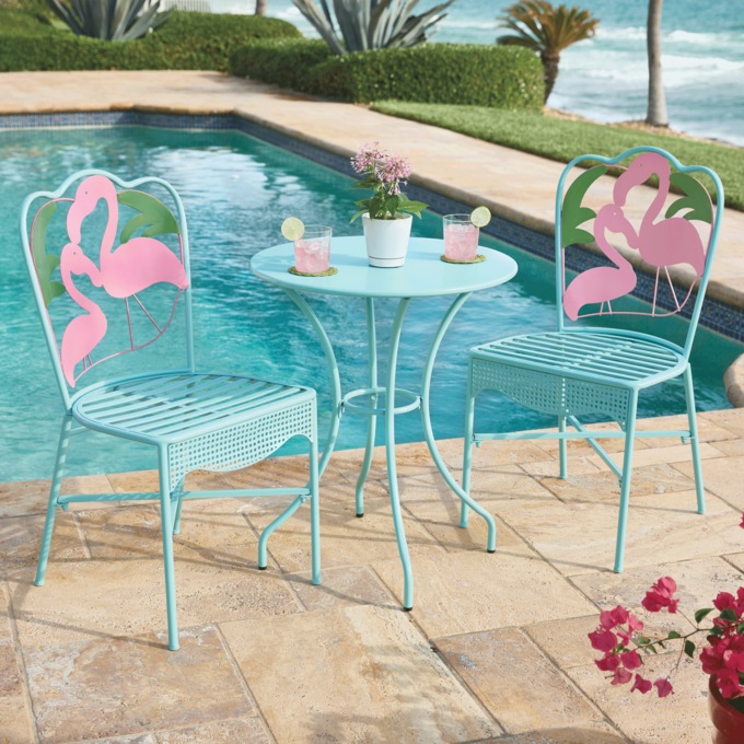 Flamingo Bistro Set, , large