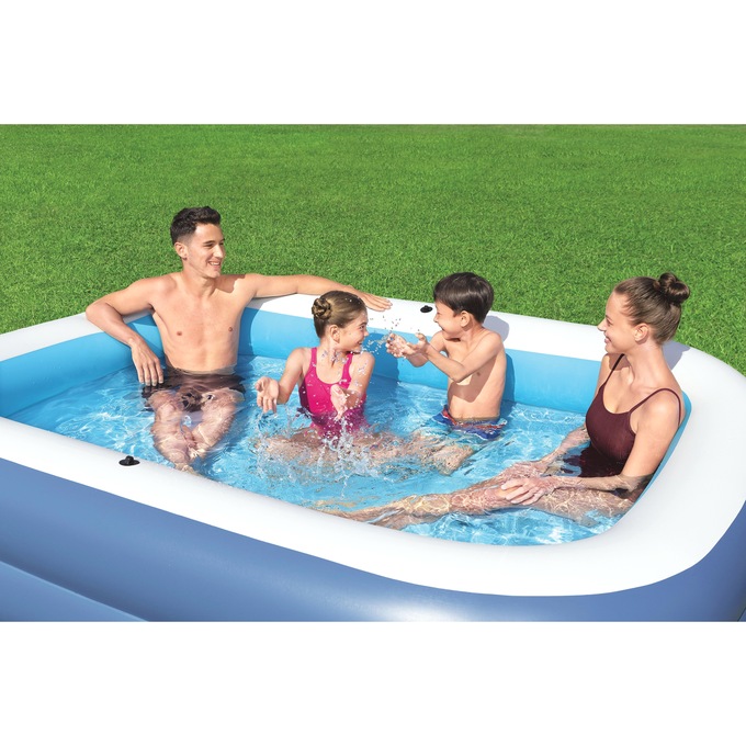 H20GO! Summer Bliss Shaded Inflatable Pool for Kids Ages 6 and Above, , large