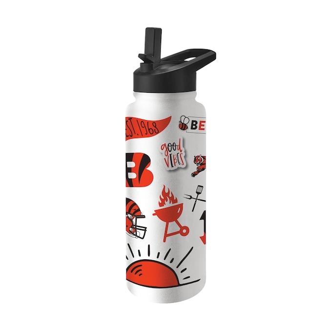 NFL Native Logo Water Bottle, , large