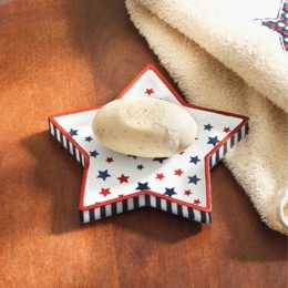 Americana Star Soap Dish, , large