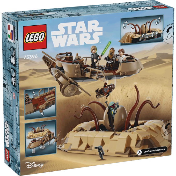LEGO Star Wars Desert Skiff & Sarlacc Pit Set, , large