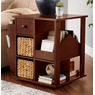 Admiral Rotating End Table with Storage, , large