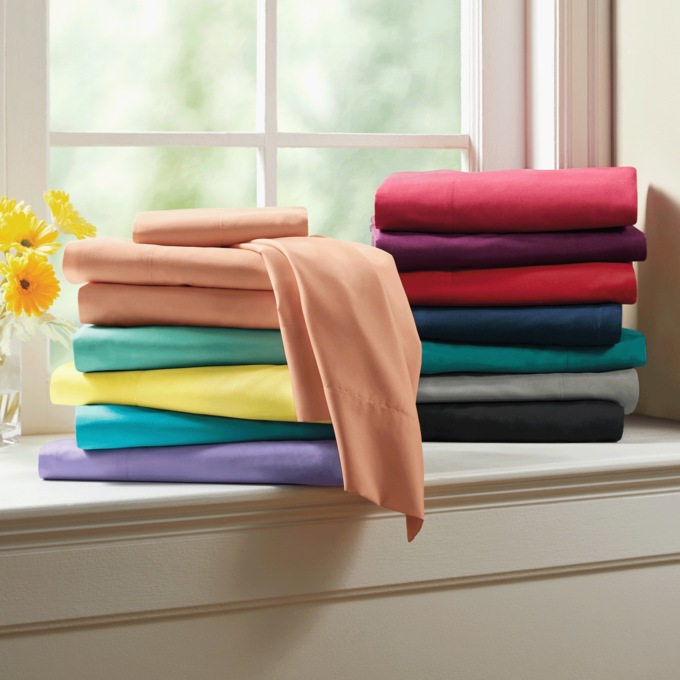 Color Connection Microfiber Sheet Set Country Door