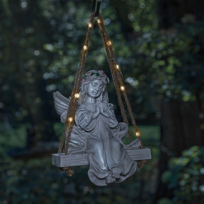 Solar Swinging Angel, , large