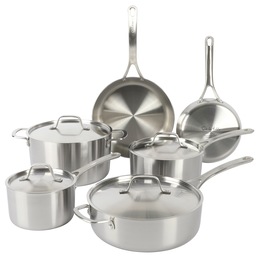 Sur La Table Pike and Pine 10-pc. Stainless Steel Cookware Set, , large