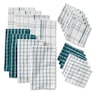 Color Connection 20-piece Kitchen Towel Set, Deep Teal, large