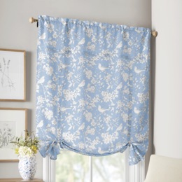 Bird Toile Tie Shade, , large